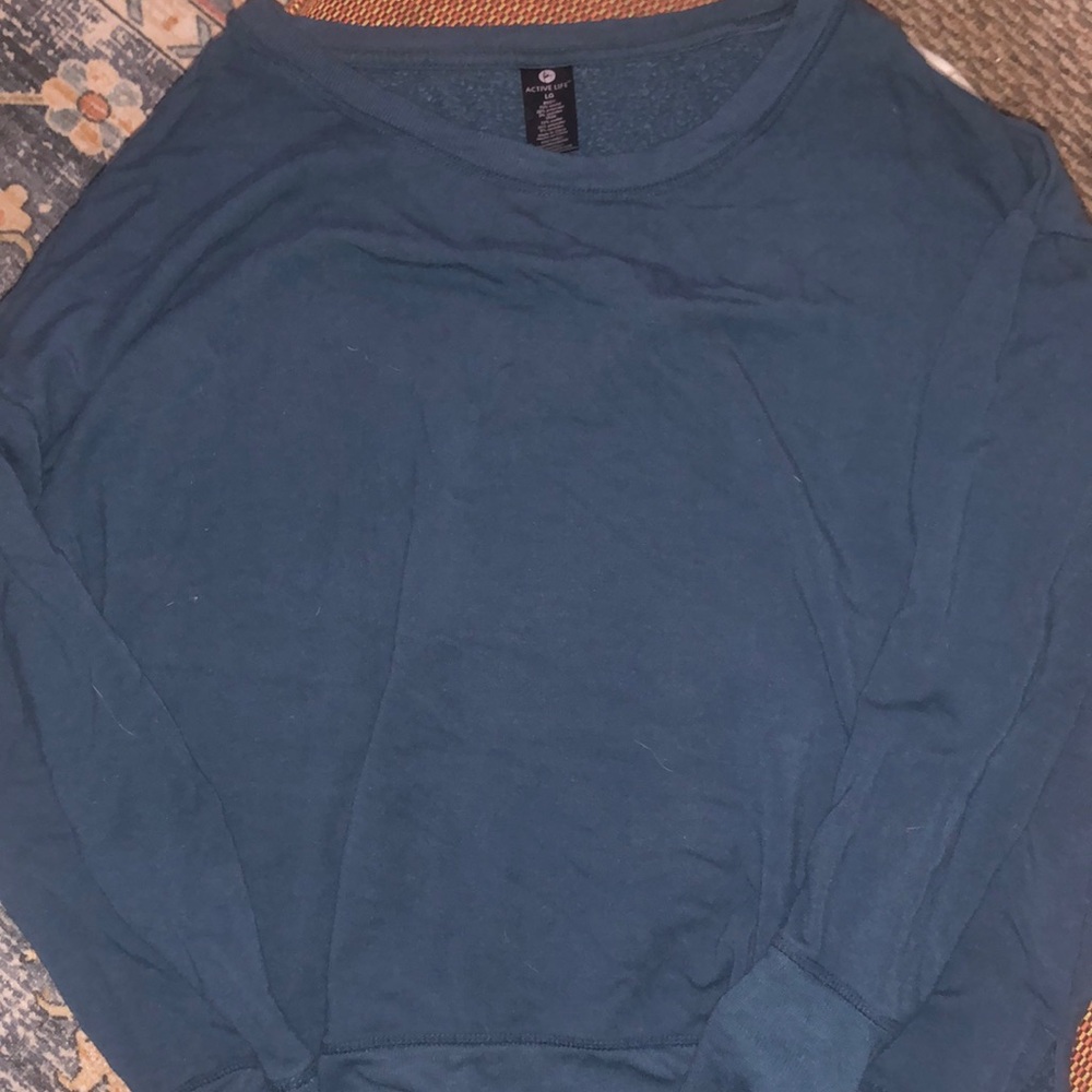 Active Life brand, size L pullover sweatshirt/long sleeve tee
